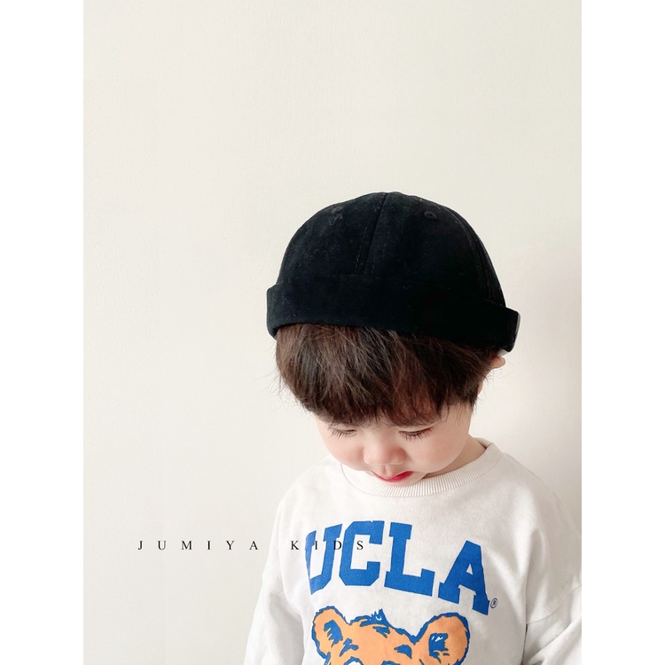 Mũ Hip Hop Thời Trang Xuân Thu Phong Cách Hàn Quốc Cho Bé Trai