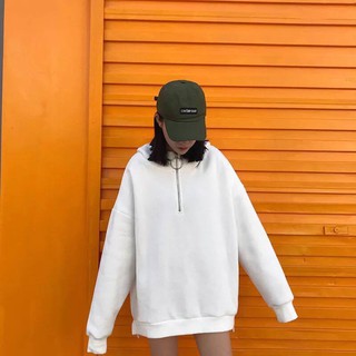 Hoddie Zip trơn