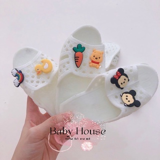 Jibbitz , sticker, hình ngộ nghĩnh gắn dép crocs, dép tổ ong cho bé - Baby House