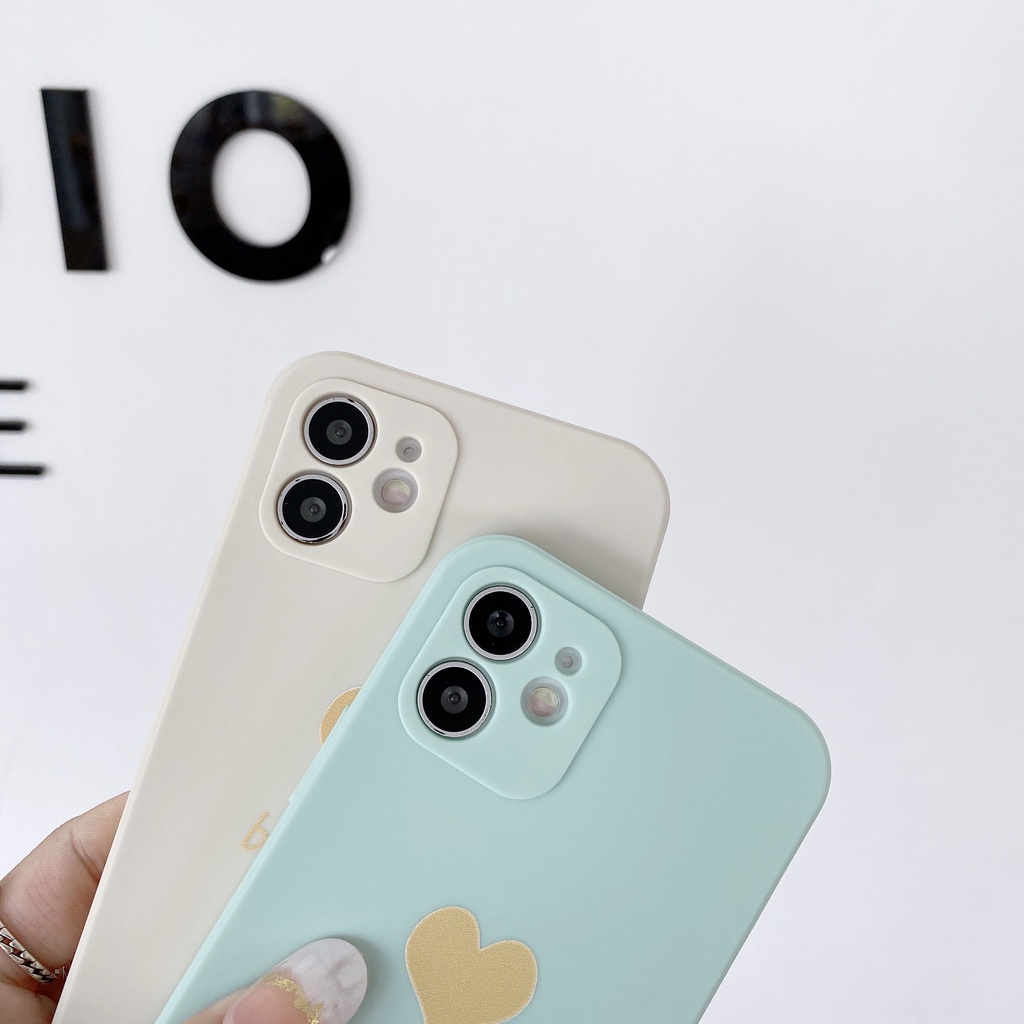 Ốp Điện Thoại Tpu Chống Rơi Họa Tiết Trái Tim Cho Oppo Reno 5 (5G) Reno 5 Pro Reno 5pro Plus