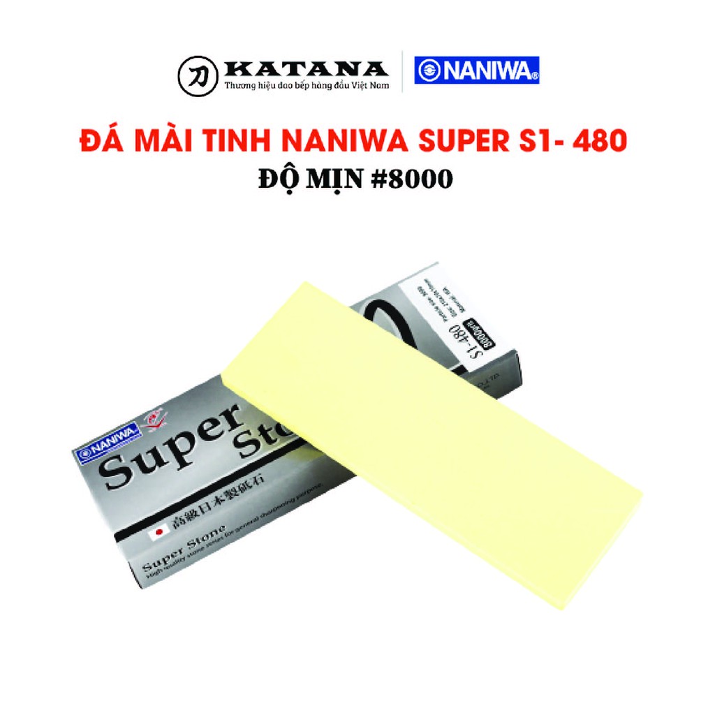 Đá mài tinh Naniwa Nhật Bản #8000 SUPER S1 480 (210x70x10)