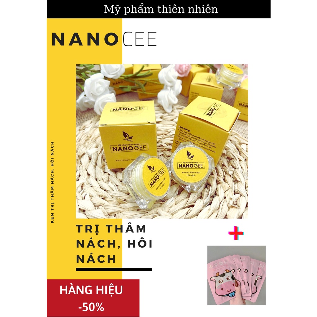 SIÊU DƯỠNG THÂM ĐÁNH BAY THÂM NÁCH MÔNG BIKINI CHỈ VỚI 1 LIỆU TRÌNH NANOCE