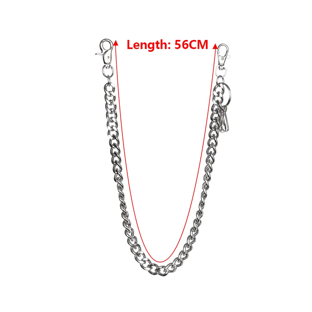 Dây xích móc chìa khóa bằng kim loại thời trang
