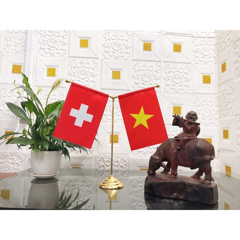 Cờ để bàn việt nam Hàn quốc, cờ để bàn các nước tuỳ chọn | BigBuy360 - bigbuy360.vn