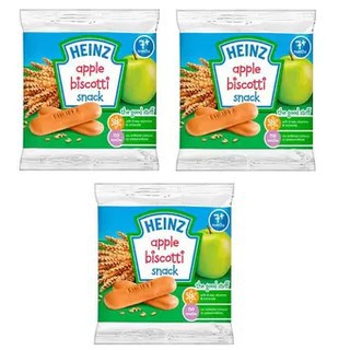 Combo 5 bánh ăn dặm Heinz vị táo chuối socola cho bé từ 7 tháng 60gx5