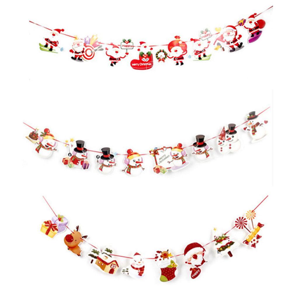 Dây Cờ Treo Trang Trí Cây Thông Noel Lãng Mạn