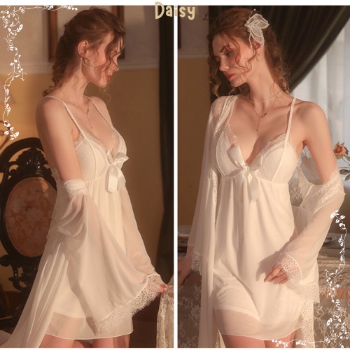 [Hỏa Tốc, Bảo Mật] Váy Ngủ Sexy Gợi Cảm Đầm Ngủ Ren 2 Lớp 2 Dây Kèm Mút Ngực Cao Cấp - Mã VN029