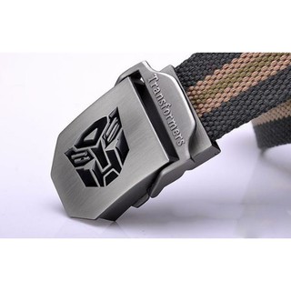 Thắt lưng phong cách lính Mỹ bút nịt Transformer Người máy biến hình