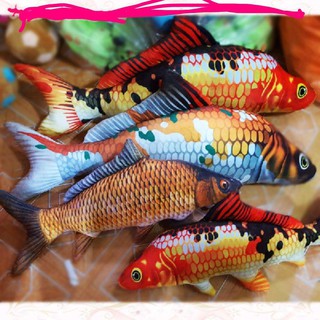 Gấu bông gối ôm con cá chép in 3d 60cm