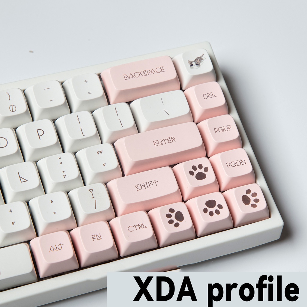 chi's sweet home cat keycaps xda profile  pbt fabric dye sublimation Dye-sub 104/980/87/84/68/64/61