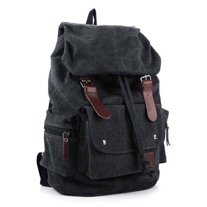 Ba Lô CHUWANGLIN Zd828 Bằng Vải Canvas Phong Cách Quân Đội Cá Tính Cho Unisex