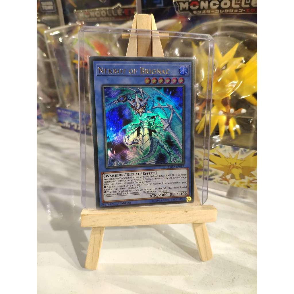 Lá bài thẻ bài Yugioh Nekroz of Brionac - Ultra Rare - Tặng bọc bài nhựa bảo quản