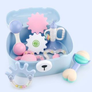 [ GIÁ SẬP SÀN] Bộ xúc xắc Hàn Quốc cho bé 7 chi tiết