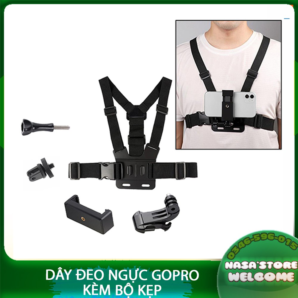 Dây Đeo Ngực Cho Điện Thoại Làm Camera Hành Trình Để Quay Phim