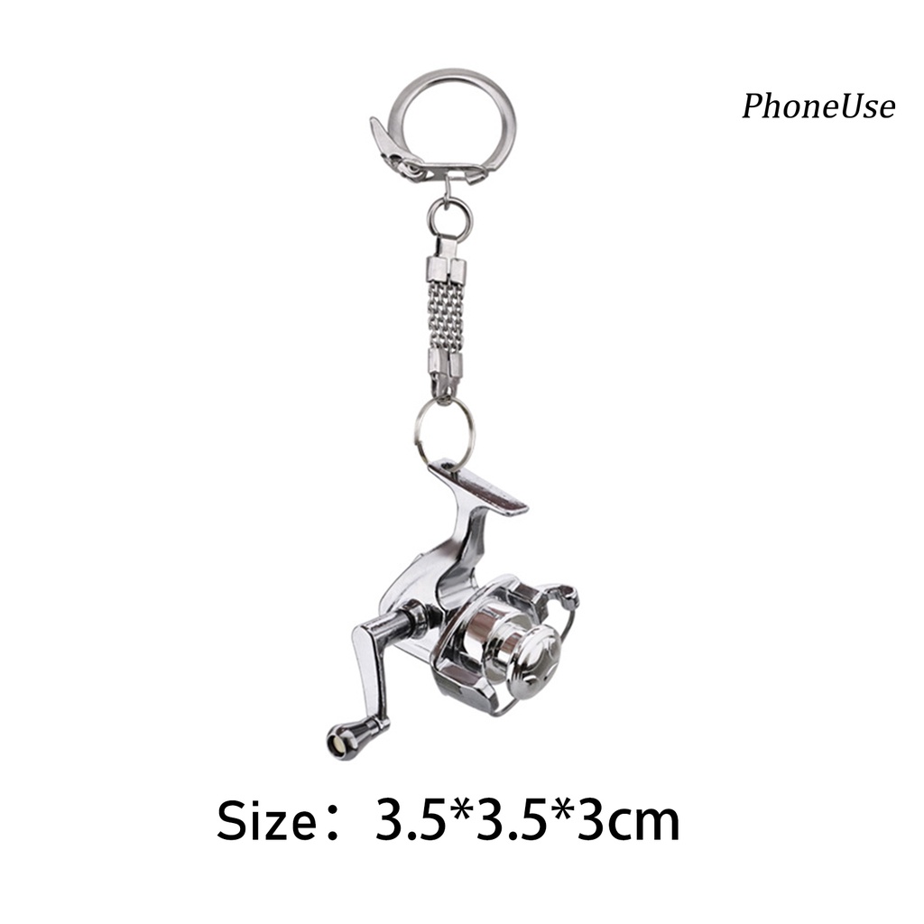 Móc Khóa Da PU Hình Trống Nhỏ Xinh