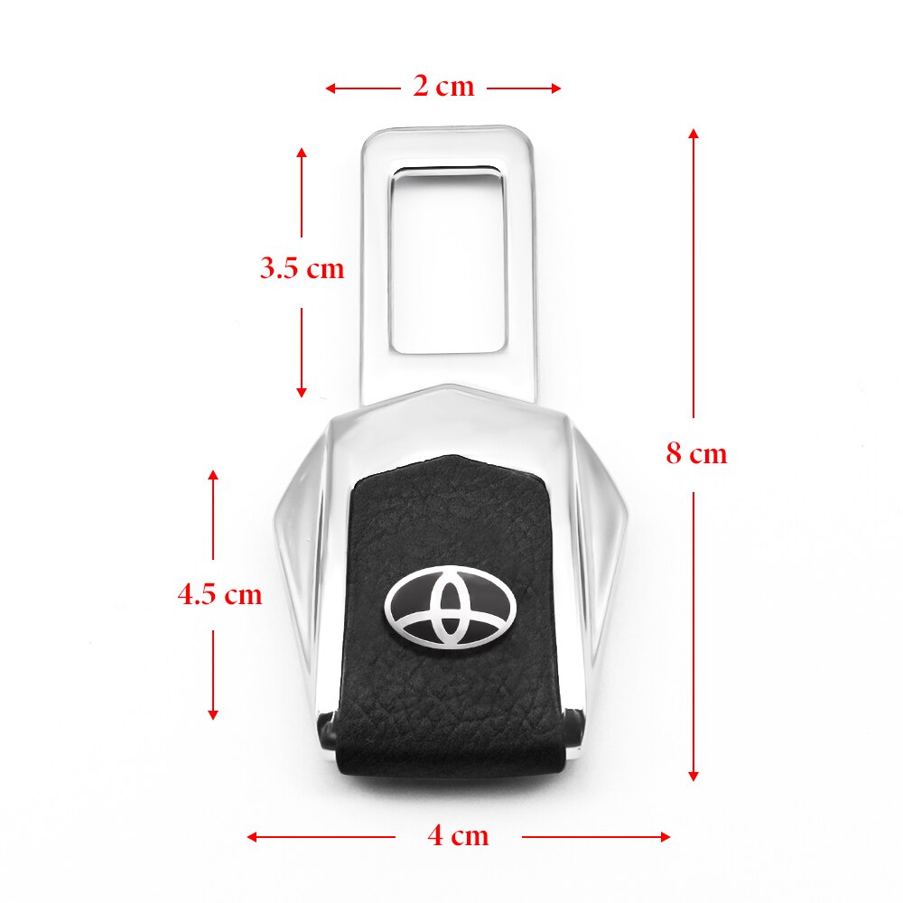 Khóa dây đai an toàn tự động cá tính cho Toyota Vios Corolla Rush Yaris Wigo Camry Fortuner