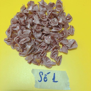 Hoa hồng nhí trang trí áo (Phụ liệu may vá trang trí quần áo may mặc, Handmade, DIY)