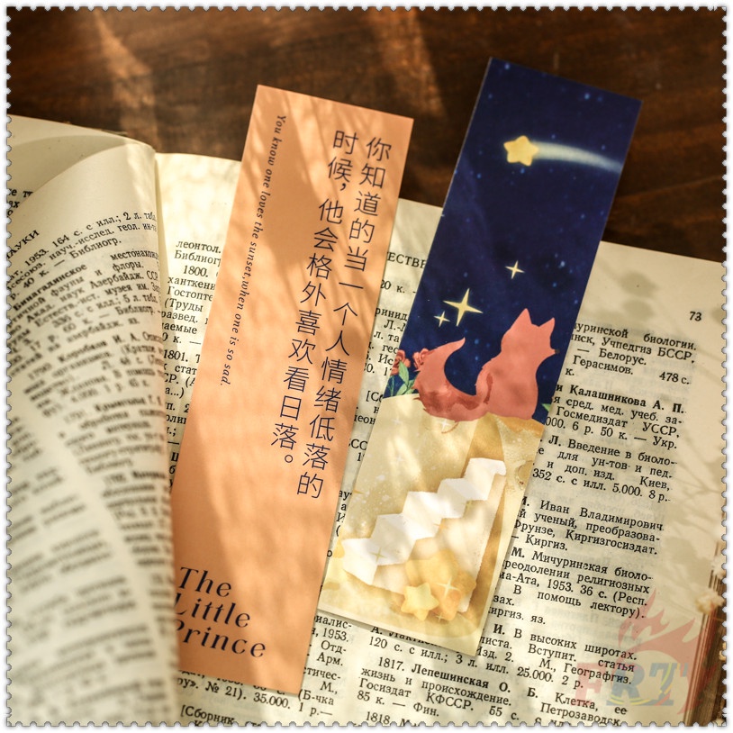 Set 30 Món Đồ Thời Trang ✿ Bookmark Hình Hoàng Tử Bé ✿ Dụng Cụ Đánh Dấu Sách Dùng Làm Quà Tặng Cho Trường Học / Văn Phòng