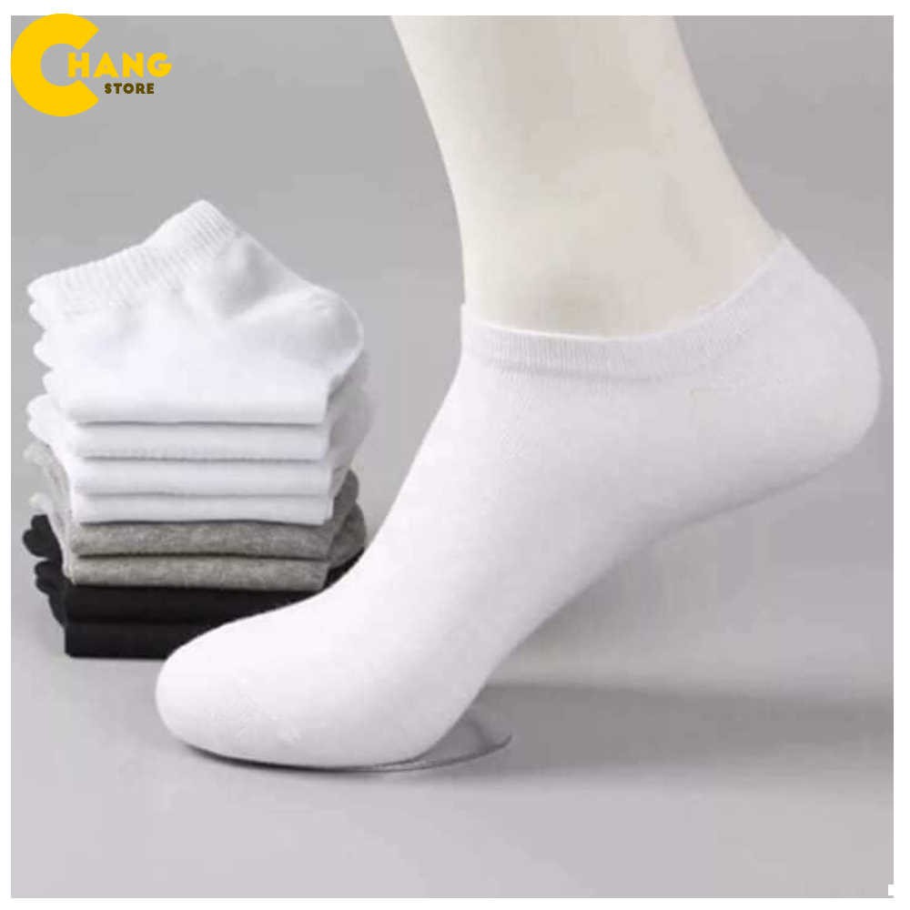 Set 5 Đôi Tất HM Cổ Ngắn Khử Mùi Thấm Hút Mồ Hôi