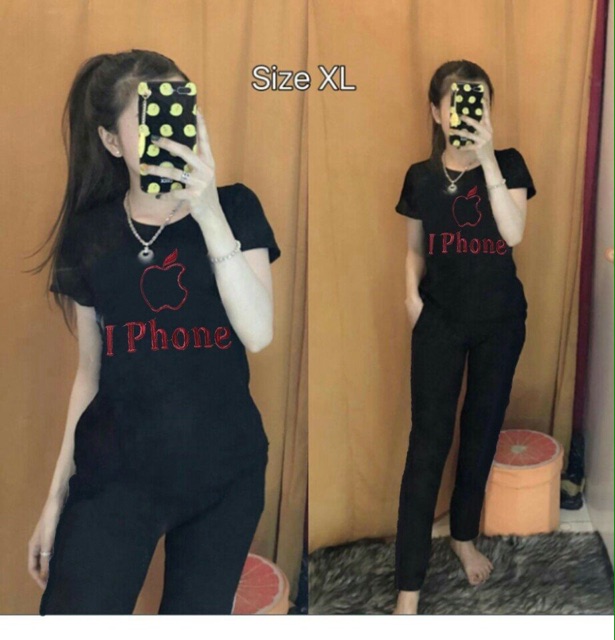 Đồ bộ thun cotton size nhỏ