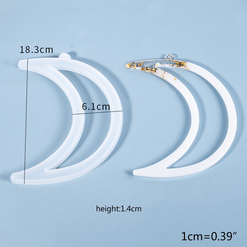 Khuôn Làm Mặt Dây Chuyền Thủ Công DIY Bằng Nhựa Resin