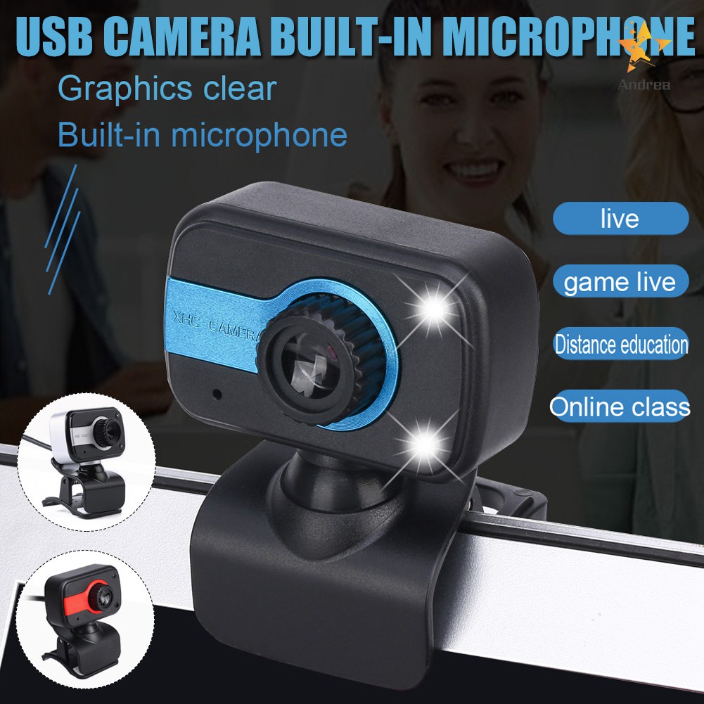Webcam Usb Hd Có Kẹp Gắn Micro Cho Pc Laptop | BigBuy360 - bigbuy360.vn