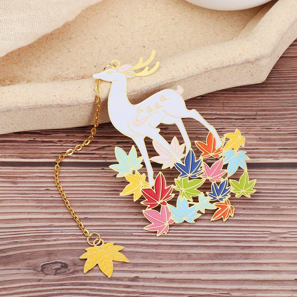 Bookmark Bằng Đồng Thau Phối Tua Rua Phong Cách Trung Hoa Cổ Điển
