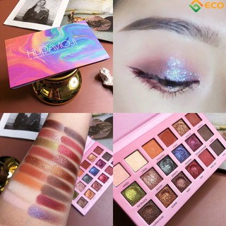 HUDAMOJI eyeshadow palette with 18 tones and matte 180g☞ECO