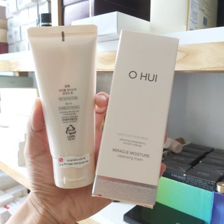 Sữa rửa mặt dưỡng ẩm chống lão hóa Ohui Miracle Cleansing Foam 80ml