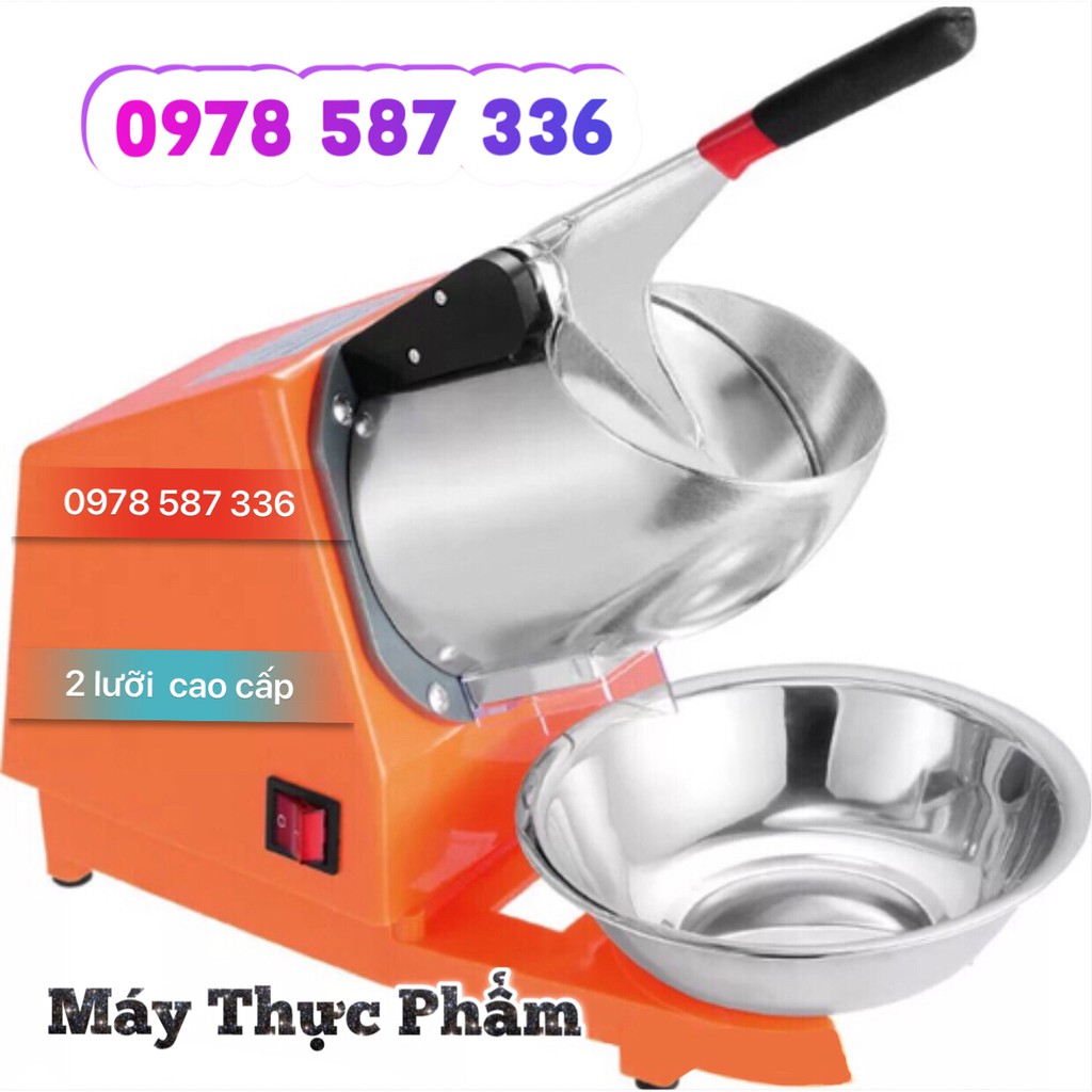 Máy Bào Đá 2 Lưỡi Dao 300W Siêu Mạnh - Siêu Khoẻ