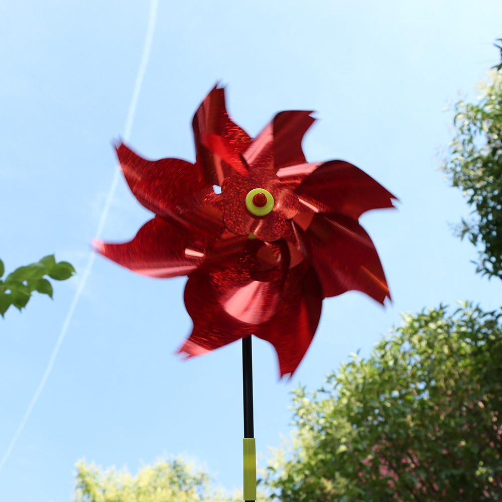 YVE Con Quay Gió Hình Chú Chim Màu Vàng Lấp Lánh Trang Trí Vườn