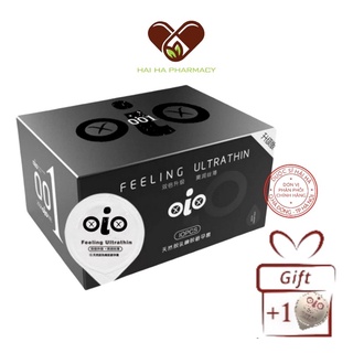 Bao cao su OYO siêu mỏng nhiều gel hương Vani bcs kéo dài thời gian chống xuất tinh sớm
