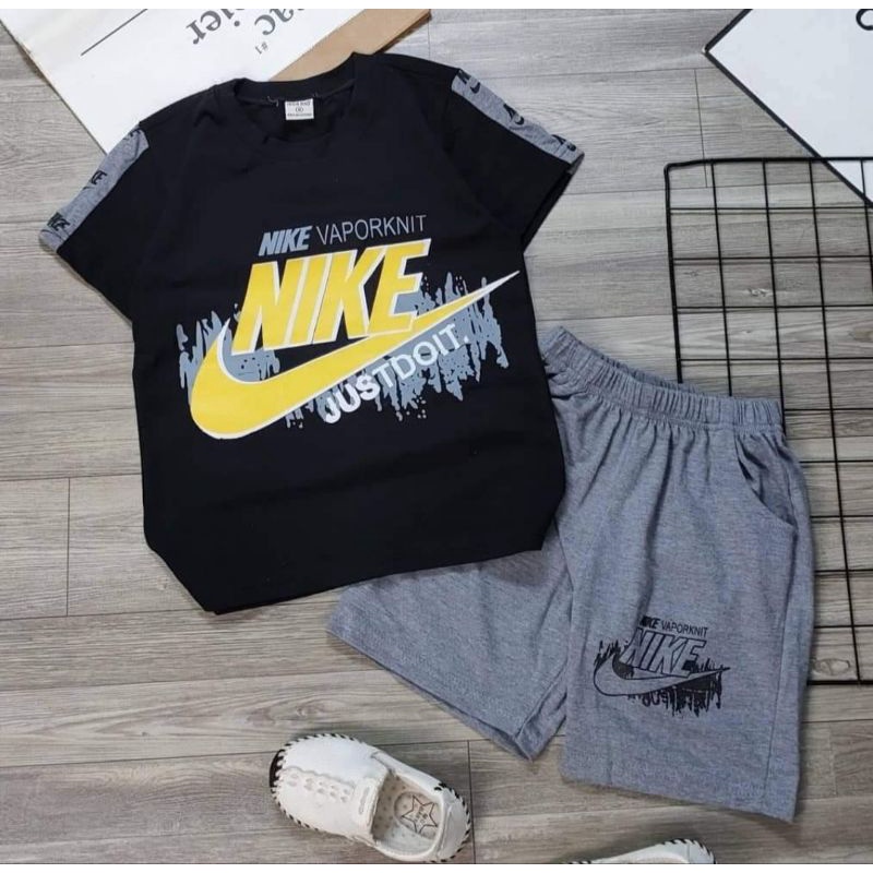 Bộ cộc tay Bé Trai size đại chất cotton co dãn mát mịn