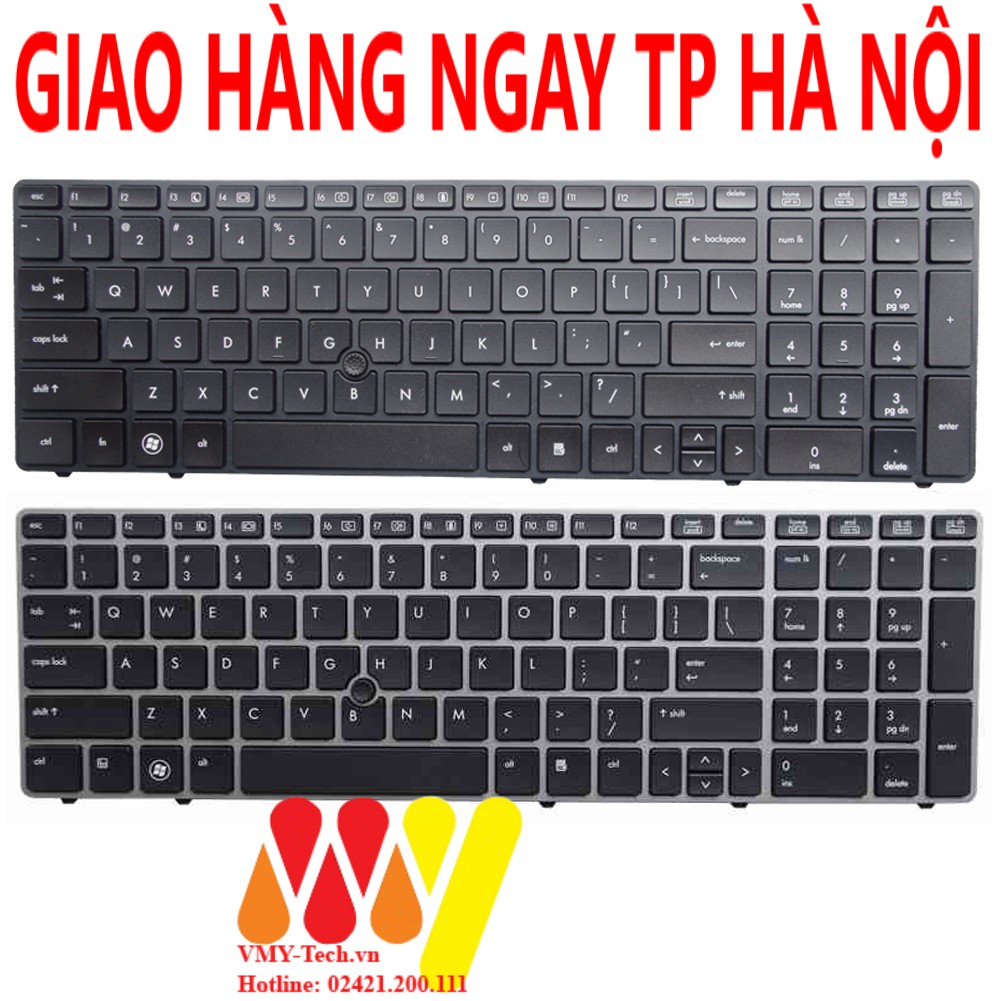 Bàn phím HP EliteBook 8560p 8570p ProBook 6560b 6565b 6570b 6575b