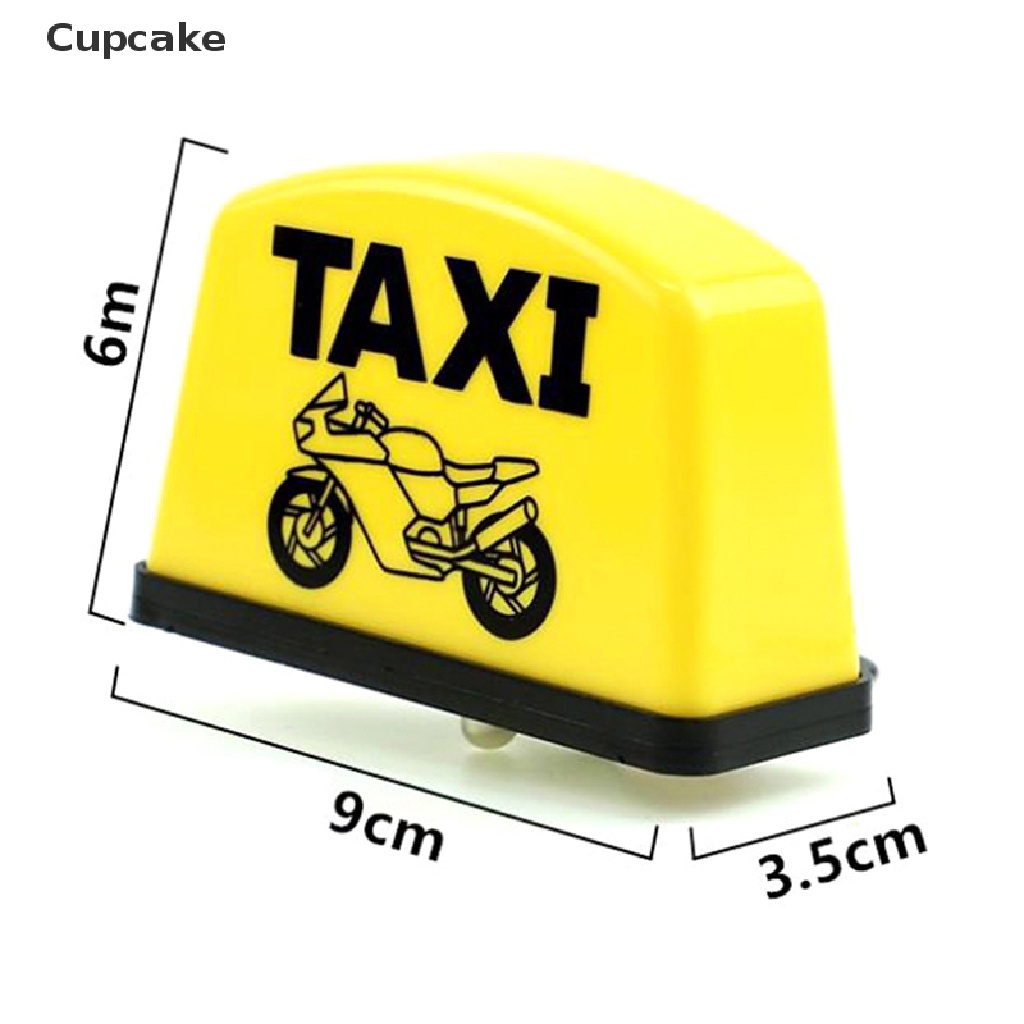 Bảng Đèn LED Cảnh Báo Taxi Trang Trí Cho Xe Mô Tô