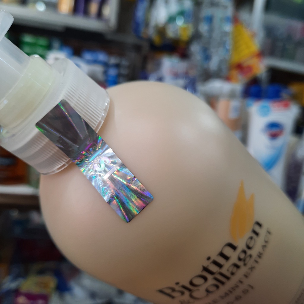 DẦU XẢ PHỤC HỒI BIOTIN VÀNG - BIOTIN COLLAGEN REPAIRING 1000ML CHÍNH HÃNG
