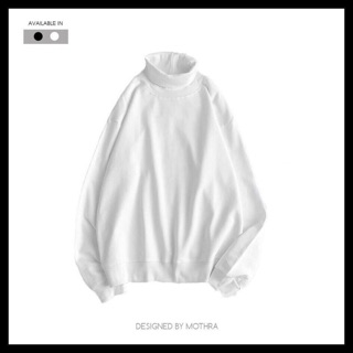 Áo Nỉ cổ lọ "Lazy Sweater"