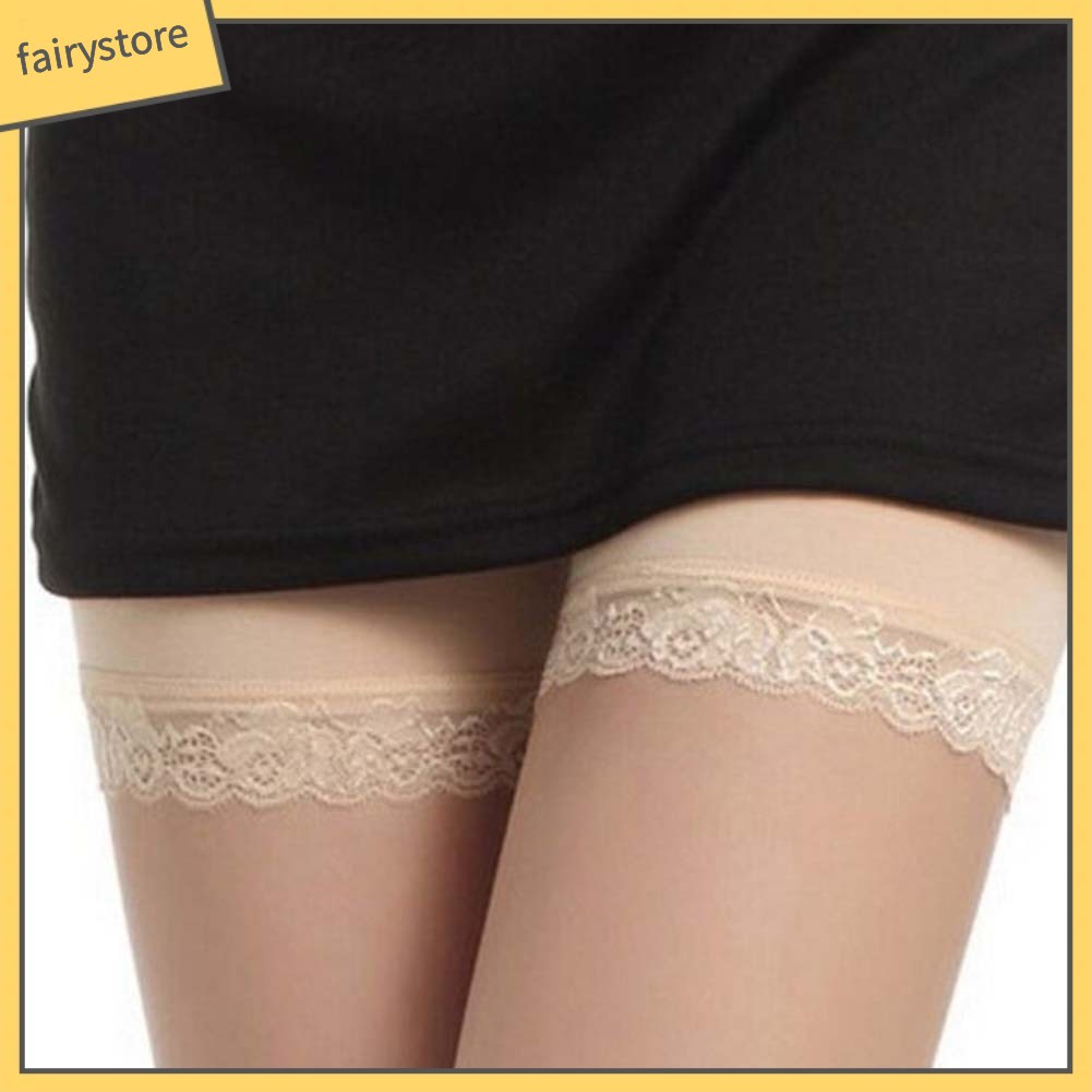 Quần bảo hộ ngắn phối ren để mặc đầm thời trang dành cho nữ