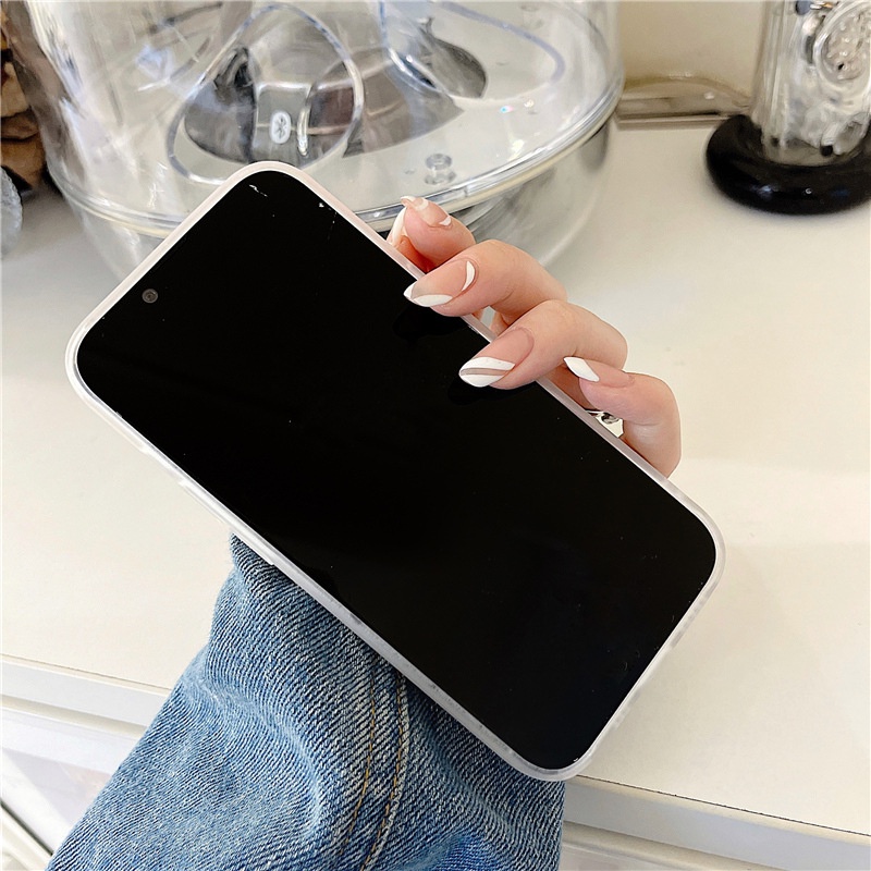 Ốp lưng iphone Ốp Điện Thoại Hình Đôi Mắt Thiên Thần Kèm Dây Đeo Cho iphone13Promax Apple 12 6/7/8/11/Xr/Xsmax/Pro/Max/Mini Dinuo case