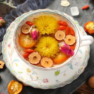 TRÀ HOA CÚC - TÁO ĐỎ [THANH NHIỆT + GIẢI ĐỘC + ĐẸP DA + LÀM MÁT CƠ THỂ]