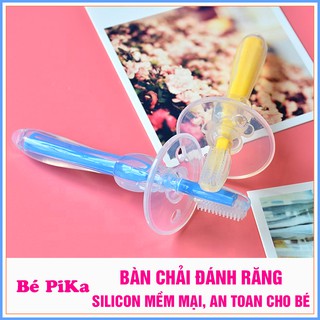 Bàn chải đánh răng silicon cho bé
