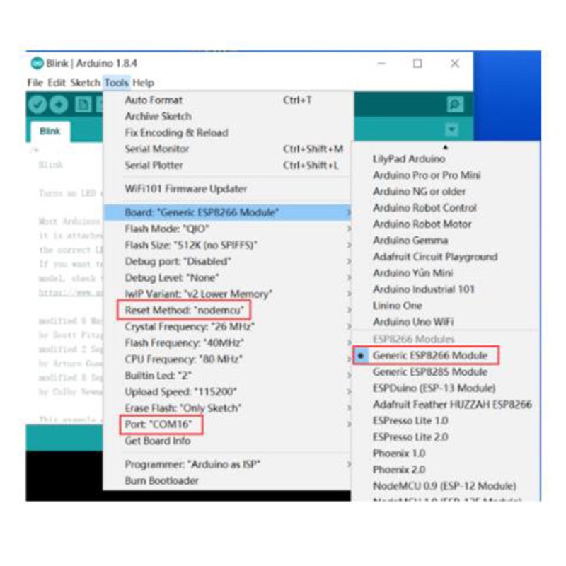 Mô Đun Thu Phát Wifi Esp-01 Esp-01S Usb Sang Esp8266 Ch340C Esp01 Prog Wifi Cho Arduino Ide H340C Esp8266 Esp-01 Esp01S Prog