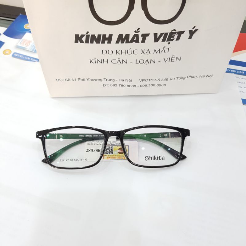 Gọng kính Nhật SHIKITA Japan Frame nhựa TR90