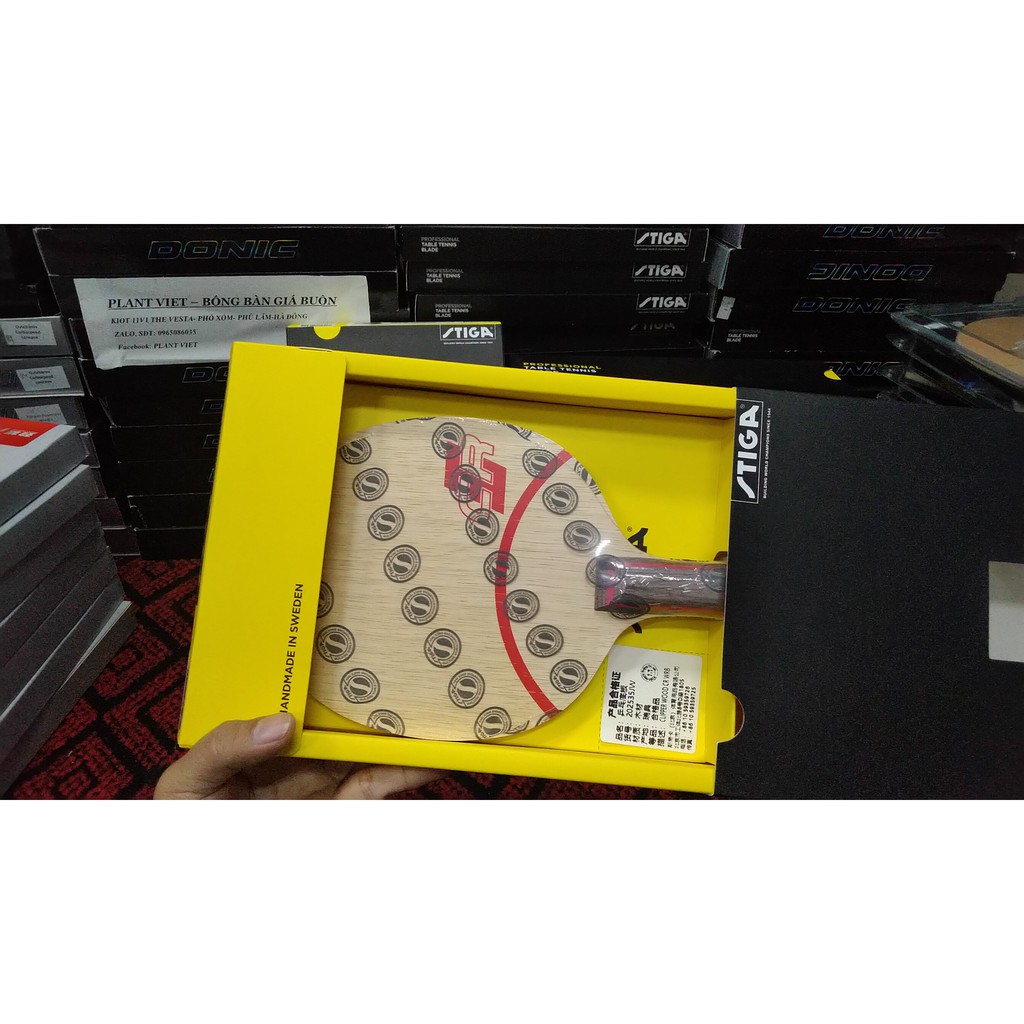 CỐT VỢT BÓNG BÀN STIGA CLIPPER CR (CỐT CR) VÀ CR PRO