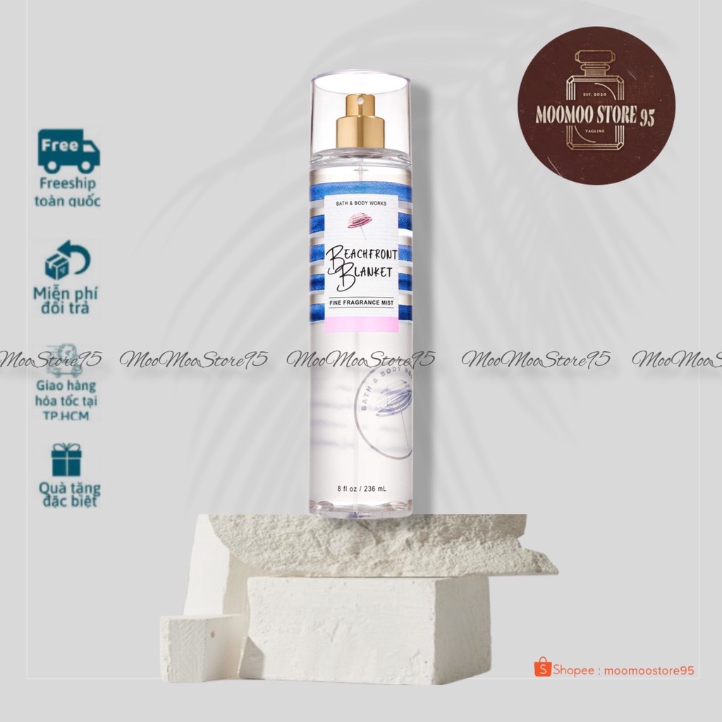 XỊT THƠM TOÀN THÂN BATH AND BODYWORKS BEACHFRONT