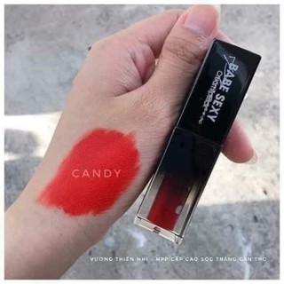 Son kem đỏ cam babesexy