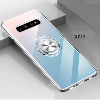 Ốp điện thoại silicon mềm có nhẫn đỡ cho Samsung Galaxy Note9 Note 8 Note 10 Plus Note 20 Ultra Note 20