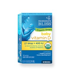 Vitamin D3 hữu cơ Mommy Bliss (3.24ml)