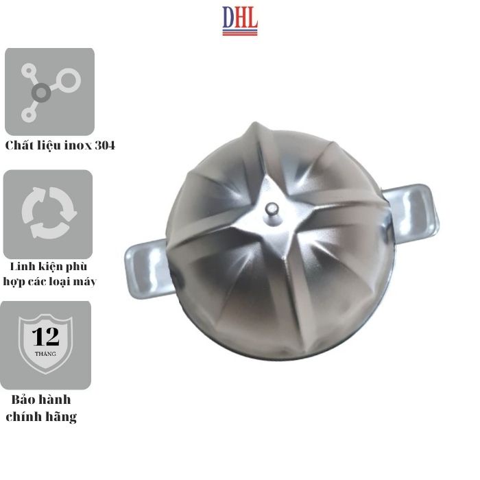 Đầu vắt cam danh cho máy LEBENLANG Đức hàng inox cao cấp