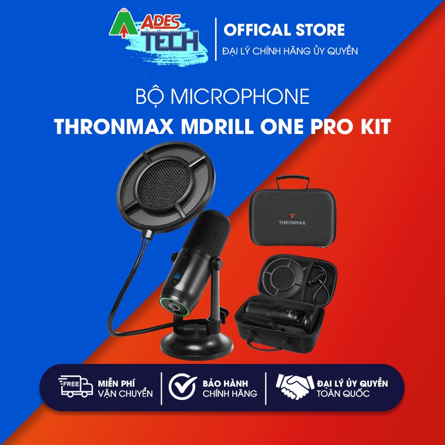 Bộ Microphone Thronmax Mdrill one Pro M2 KIT - Bộ Kit Nhiều Phụ Kiện